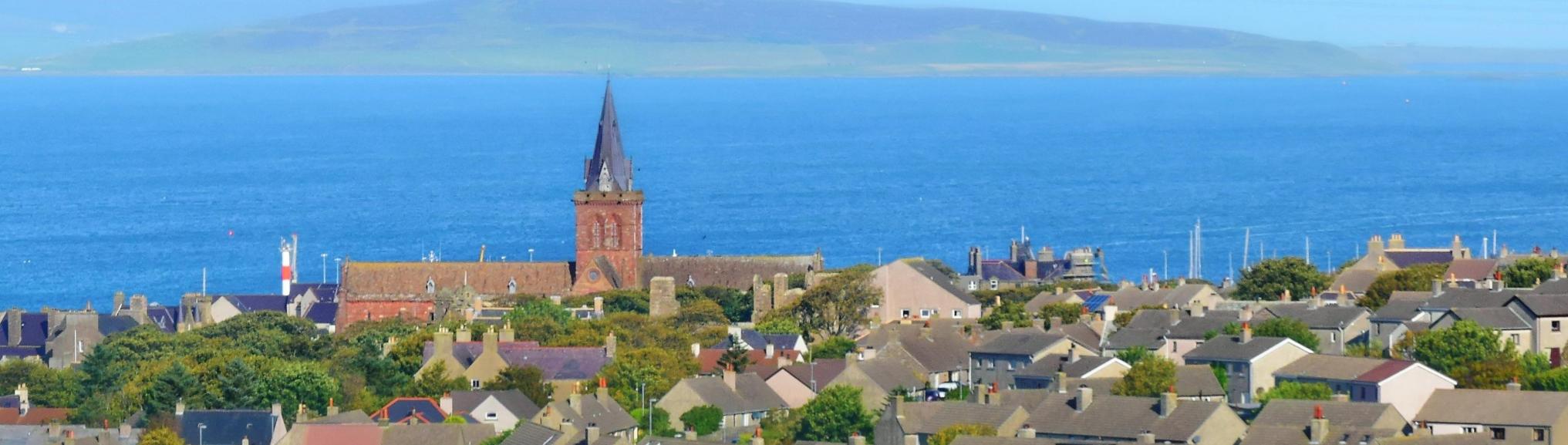 Lanschap Kirkwall, Orkney