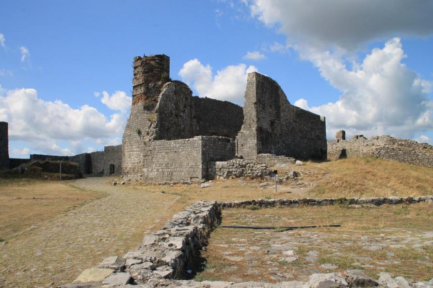 Rozafa Castle bij Shkodra 
