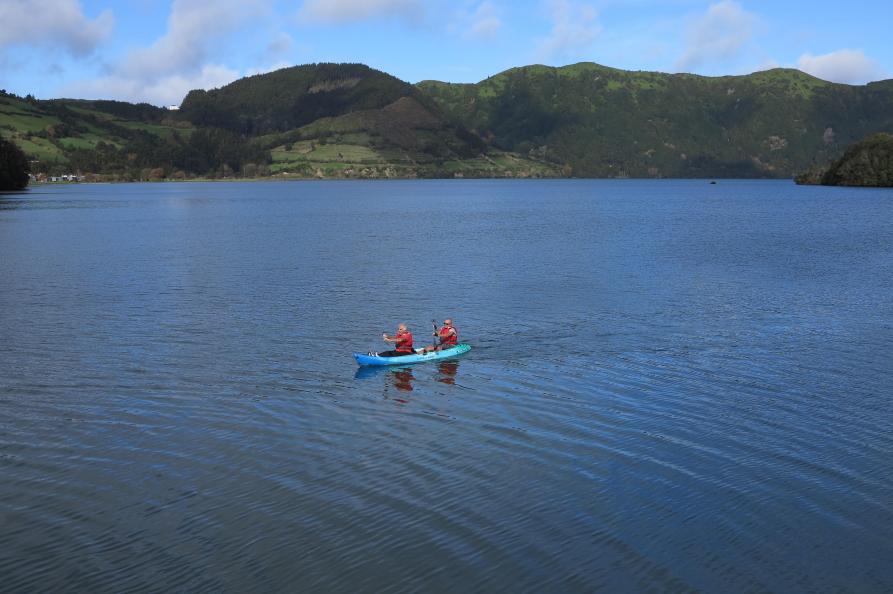 Kanoën, Furnas meer