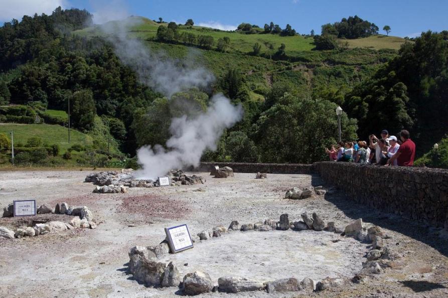 Warmwaterbronnen Furnas, Sao Miguel